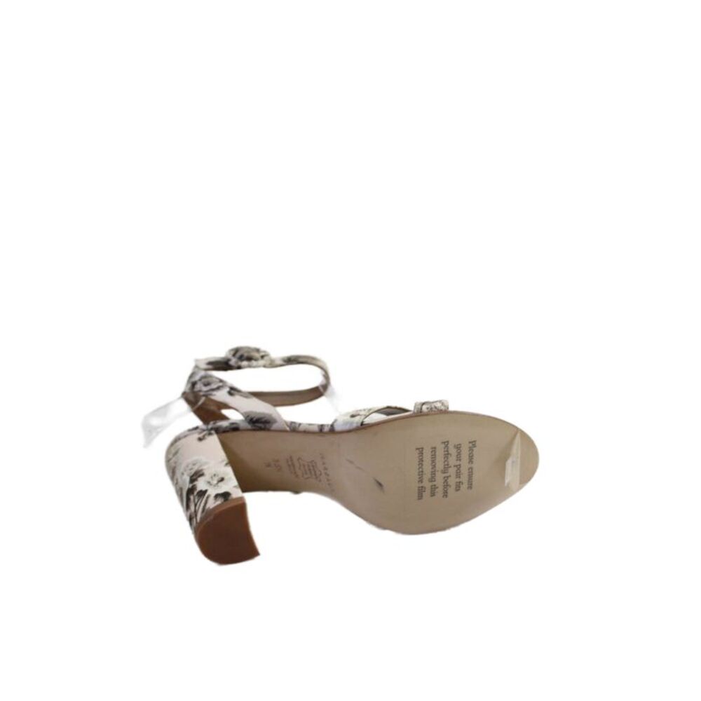 Schumacher Margaux Womens Slingbacks Sandals White Brown Size 36.5 6.5 Medium - Picture 4 of 5
